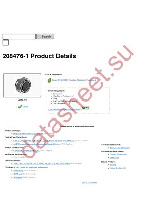 208476-1 datasheet  